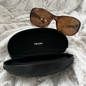 NWOT Prada Tortoise Sunglasses